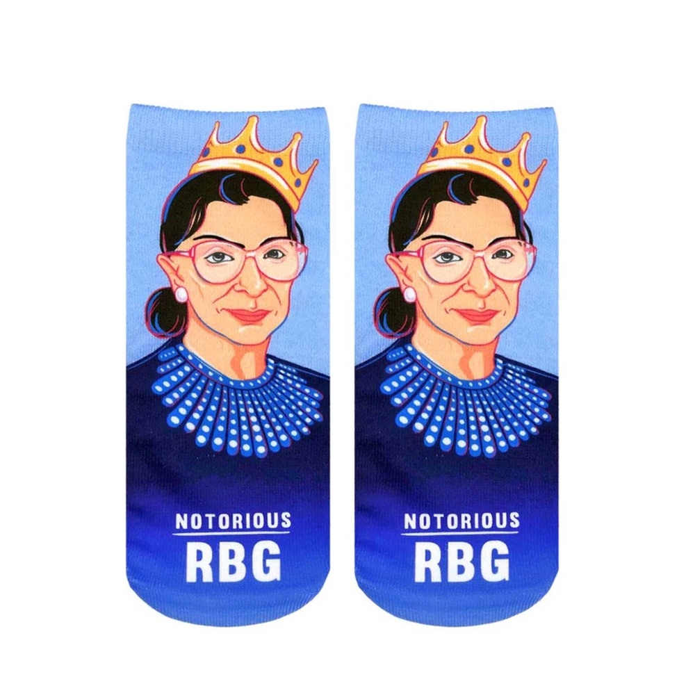Living Royal Notorious RBG ankle socks